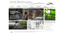 Desktop Screenshot of environnement-valdebievre.fr